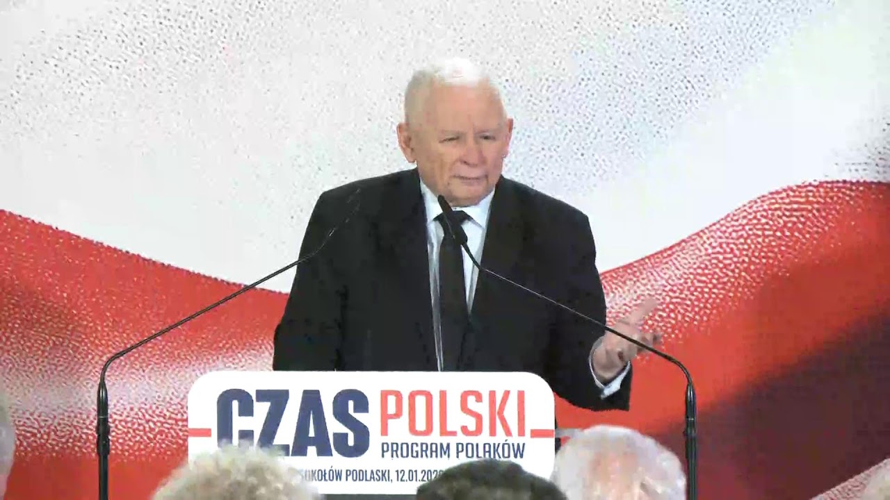 🔴 Jarosław Kaczyński - Spotkanie Prezesa PiS | Sokoł&oacute;w Podlaski | #CzasPolski