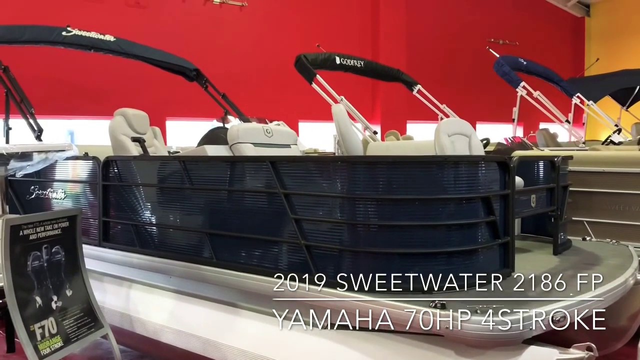 2019 Sweetwater 2186F w/Yamaha 70HP 4stroke, Showroom Walkthrough