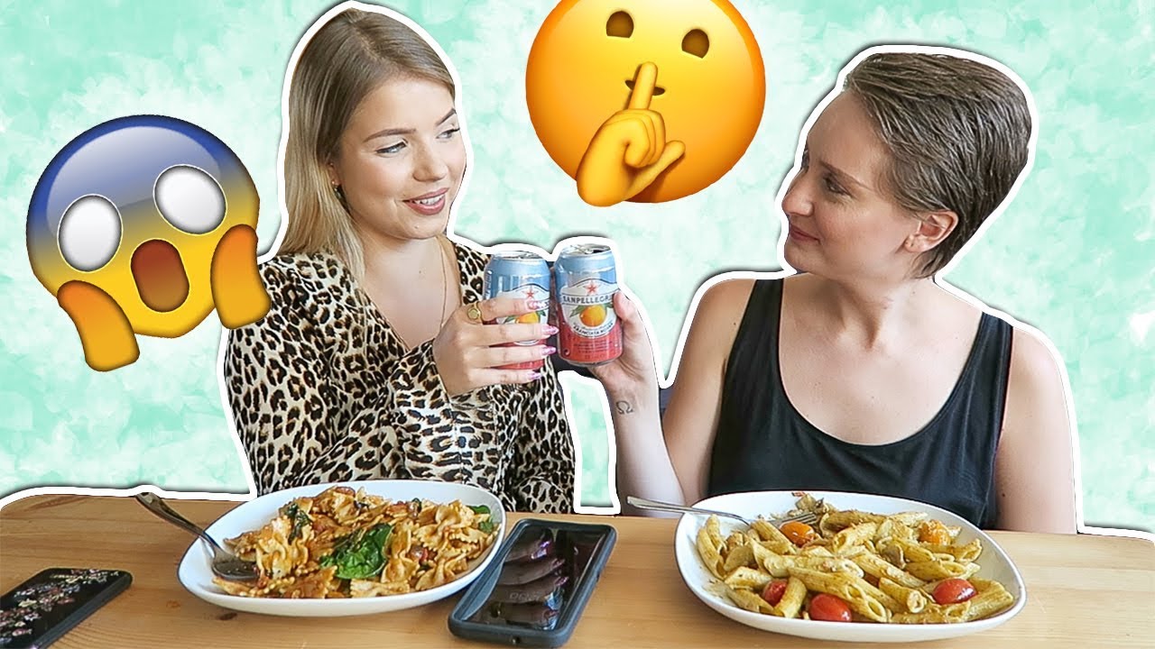 MUKBANG vol met JUICY verhalen & COMPLOTtheorieën ∙ Met Lola Lotta Ross | Kristina K ❤