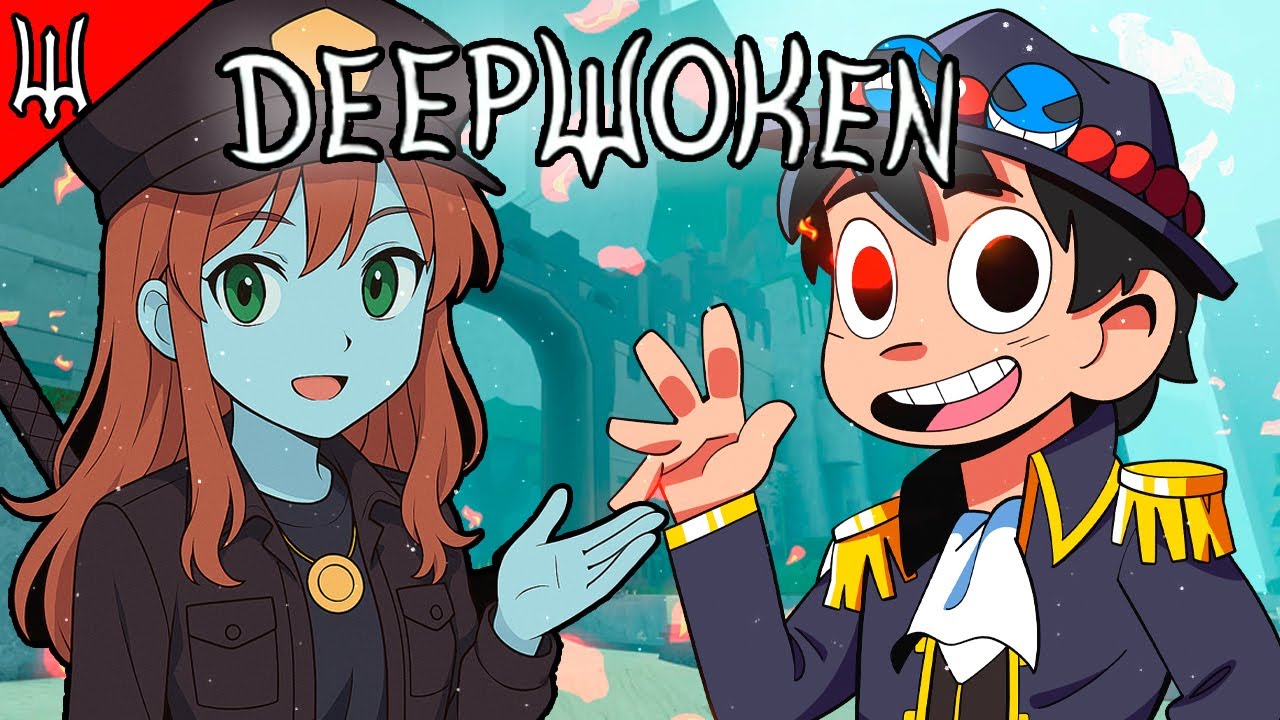 Chamei o BRENORJ para jogar o DEEPWOKEN, e fiz ele LUTAR com um BOSS!