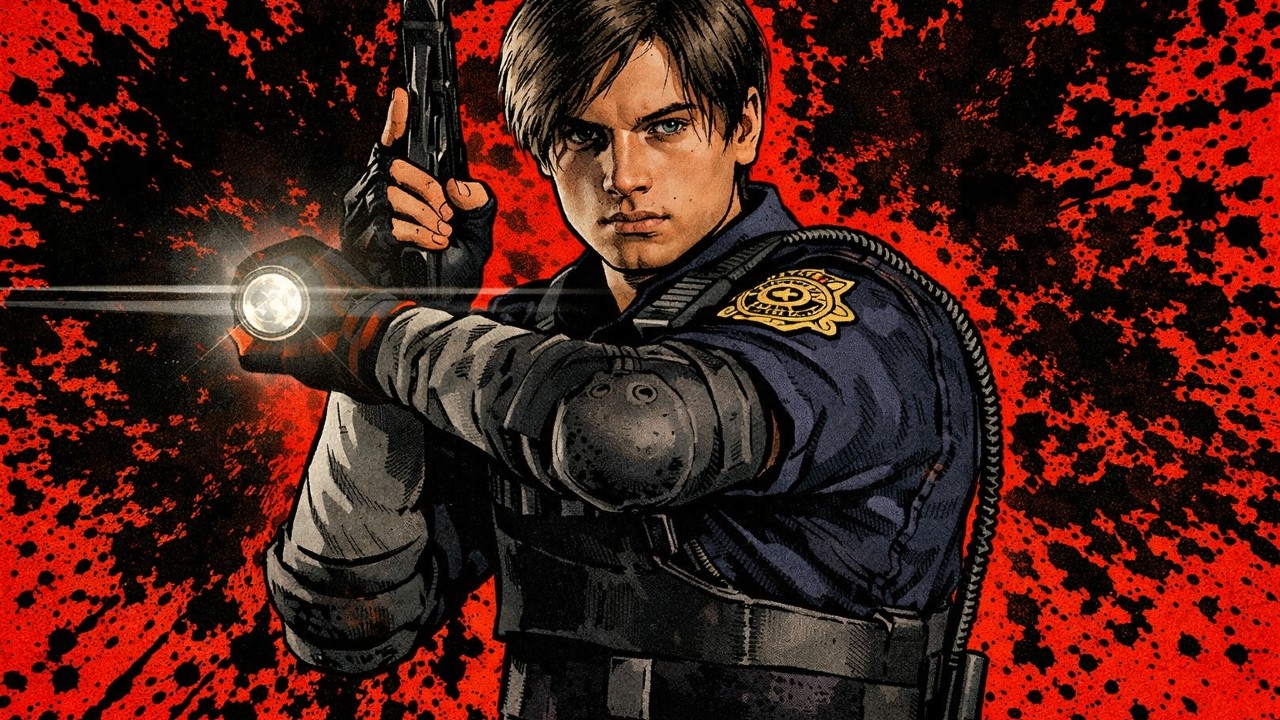 Jogando RESIDENT EVIL 2 REMAKE com LEON #2