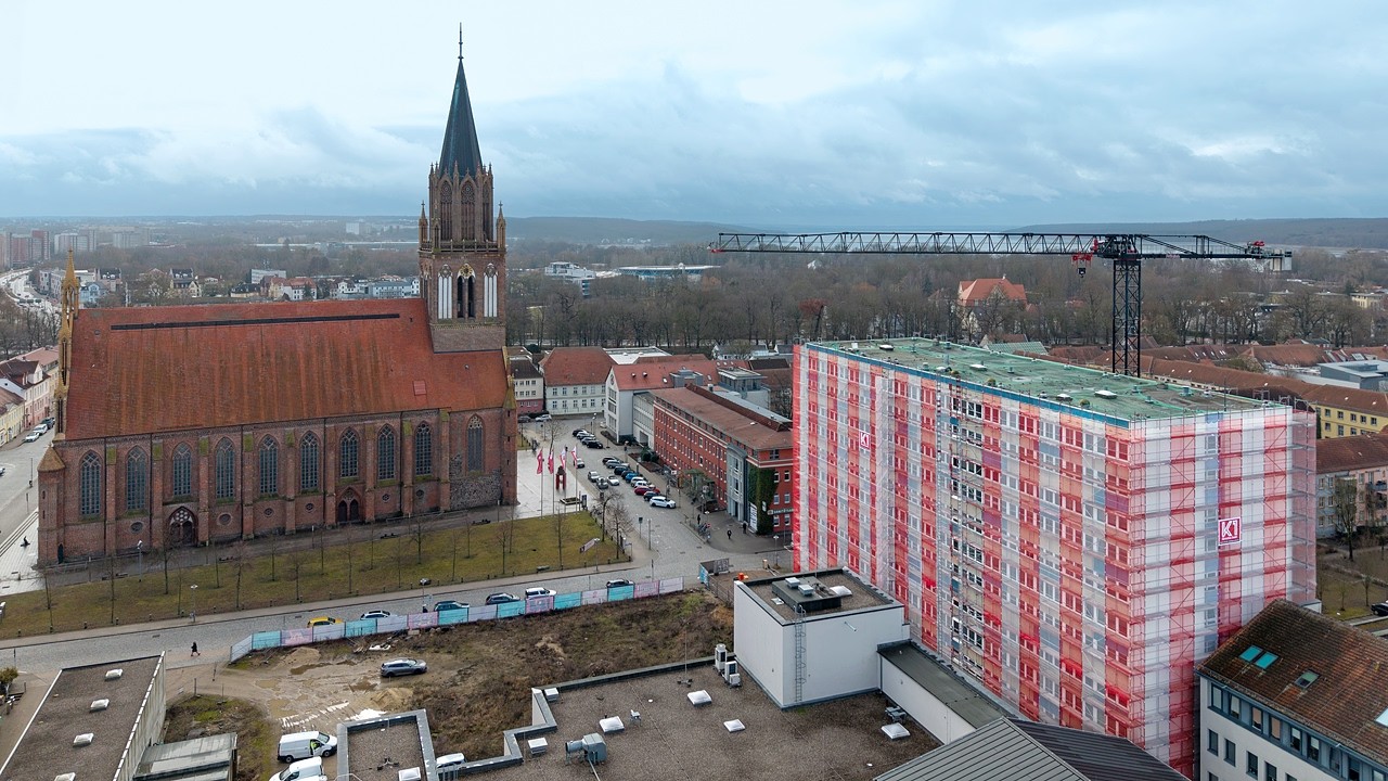 Hochhaus Waagestraße verschwindet