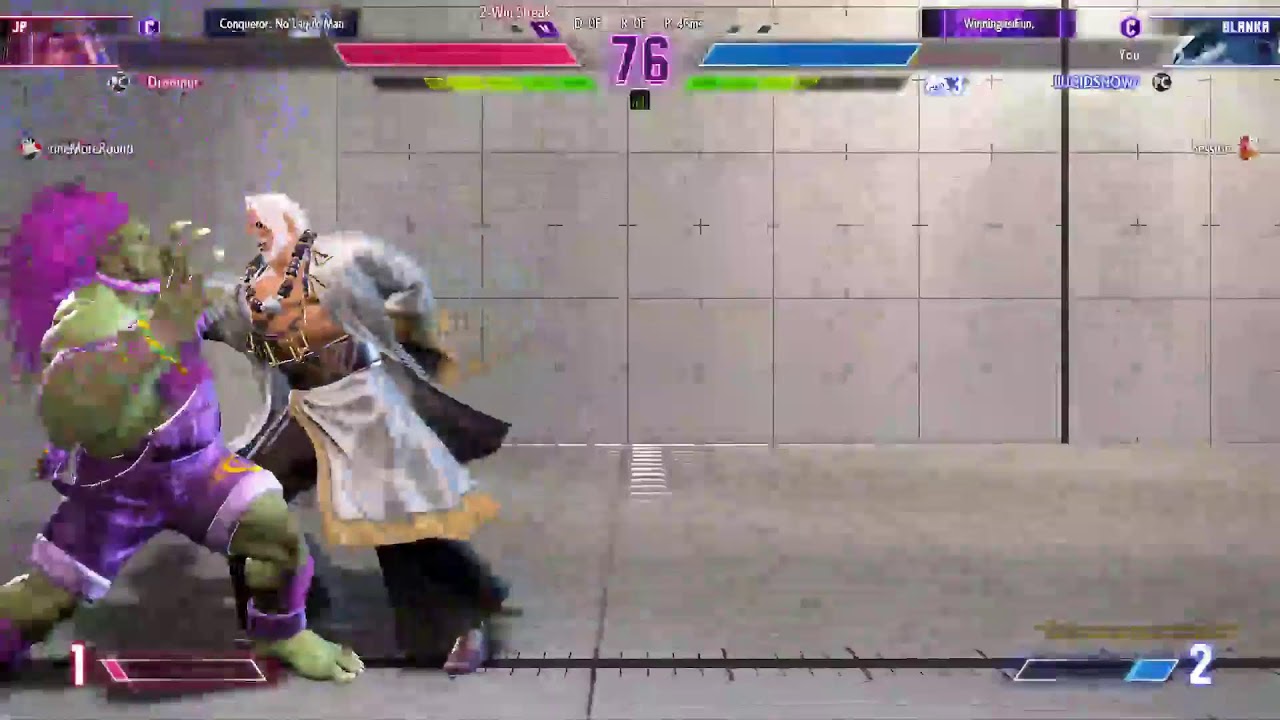 SF6 Session Princederron Lily vs Lucidsnow Blanka
