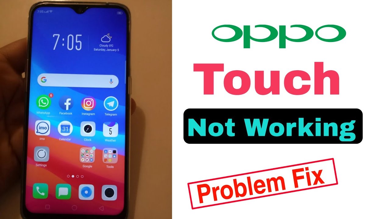 oppo touch screen not working | ghost touch problem