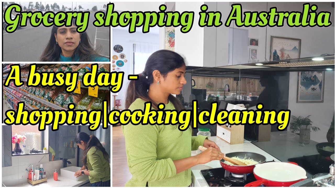 Grocery shopping in Australia|A busy productive day in my life Malayalam|grocery shopping tips