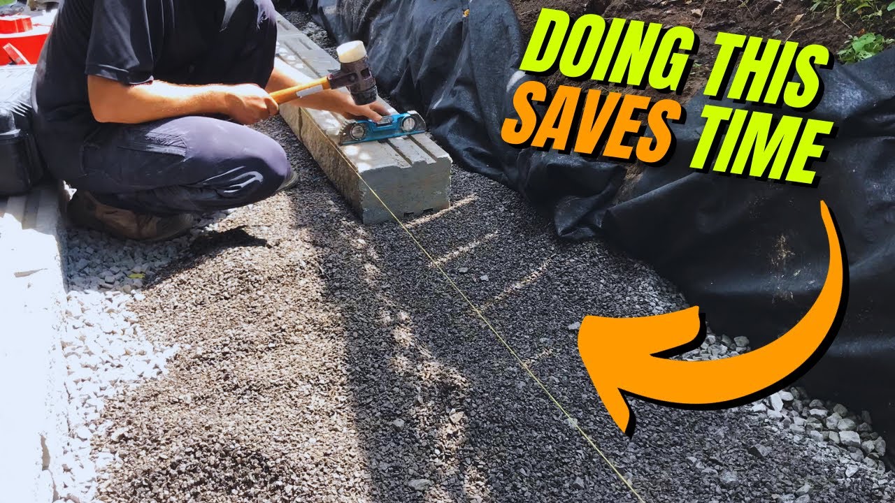 How to Level Wall Block