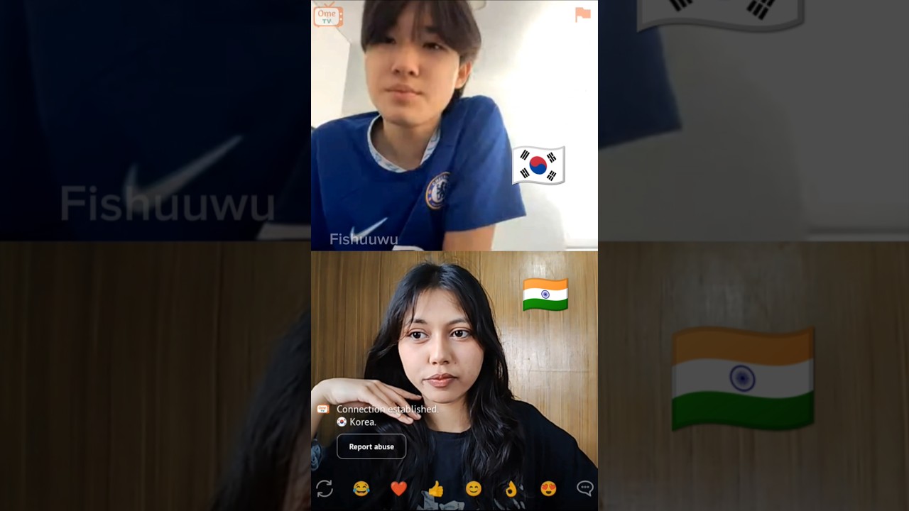 I Met This Cute Korean Guy 😍 #ometv #ometvkorea #korean #omegle
