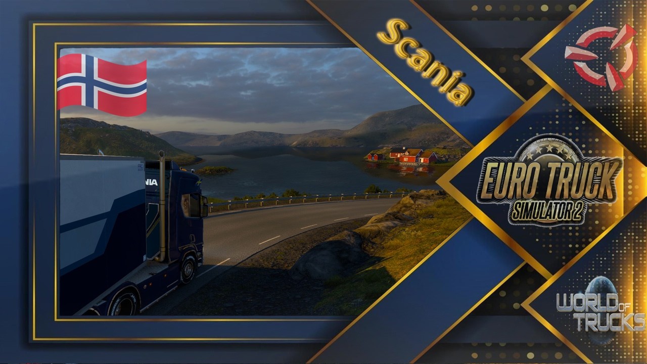 ETS 2 #191 Quer durch Europa Alta ( N ) - Honningsvåg ( N )