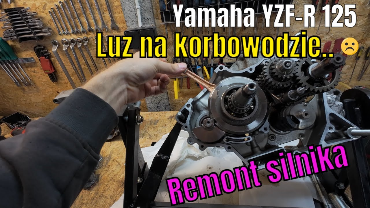 Puk puk - Tym razem to była korba.. - YZFR 125