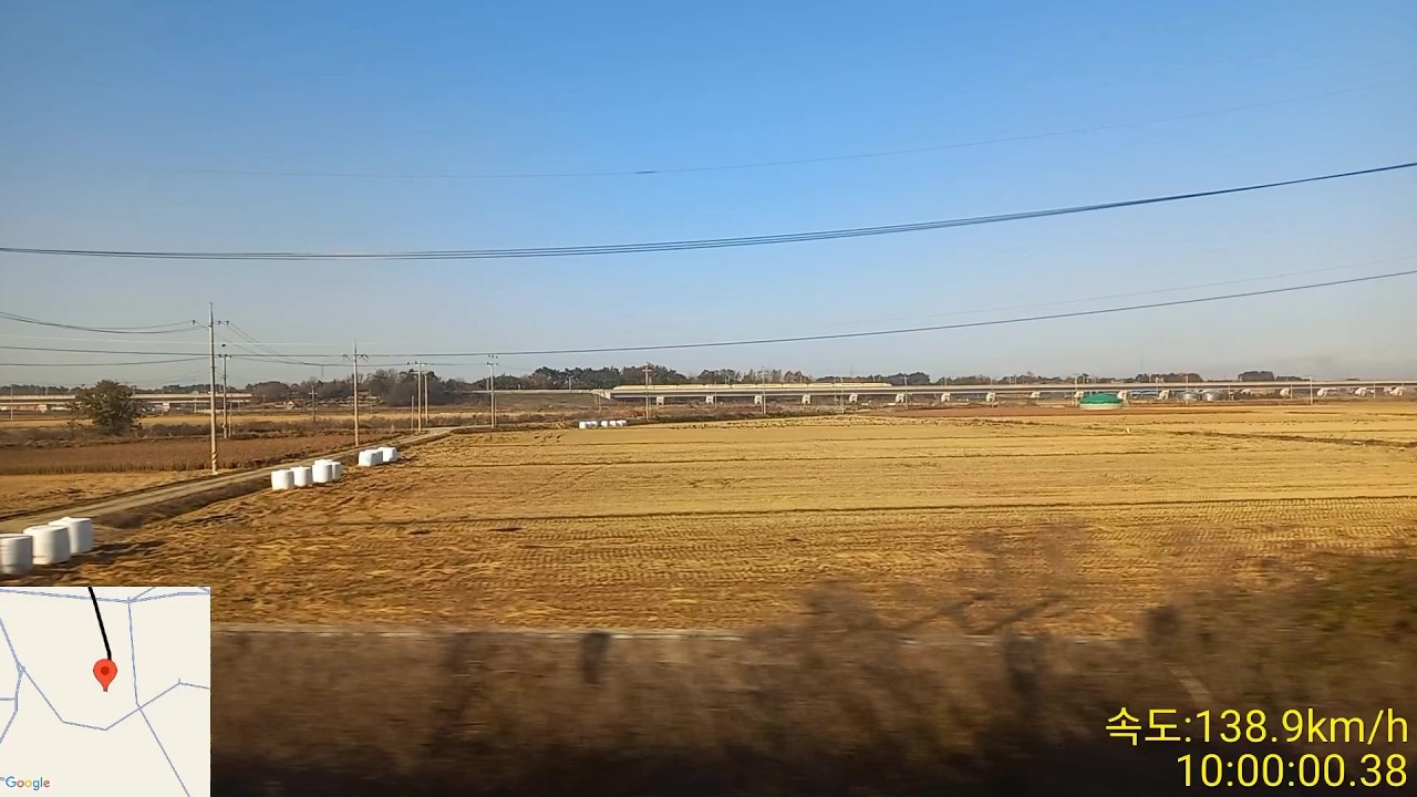 [호남선] ITX-마음1105: 익산역에서 김제역  최고속도144.2km/h
