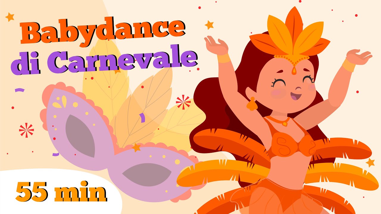 Babydance di Carnevale | Un'ora di Divertenti Canzoni per Bambini da ballare! #canzonibambini