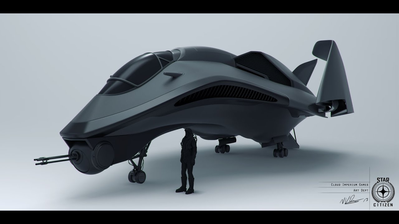 Star Citizen: Avenger | Pre-Alpha Hangar Walkaround