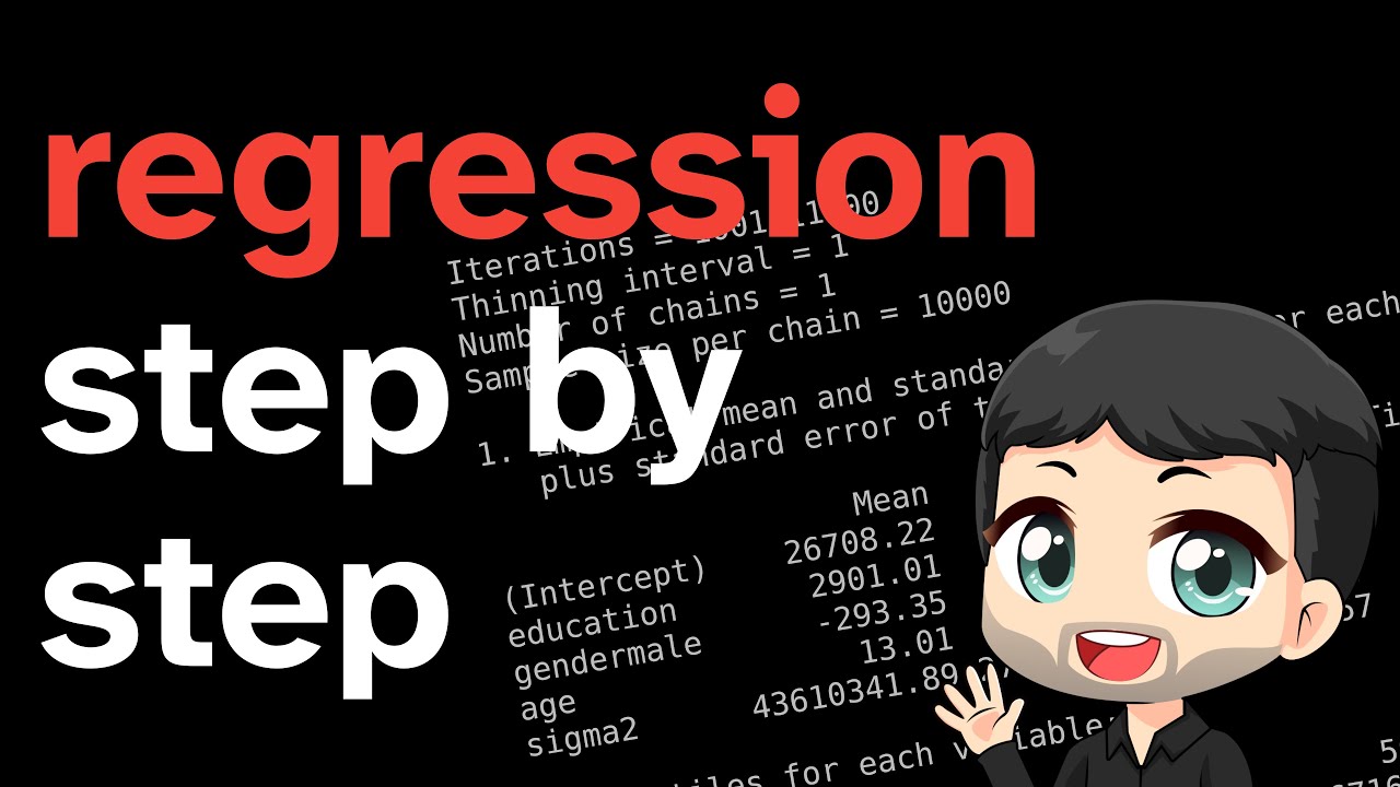 Regression models in R step by step