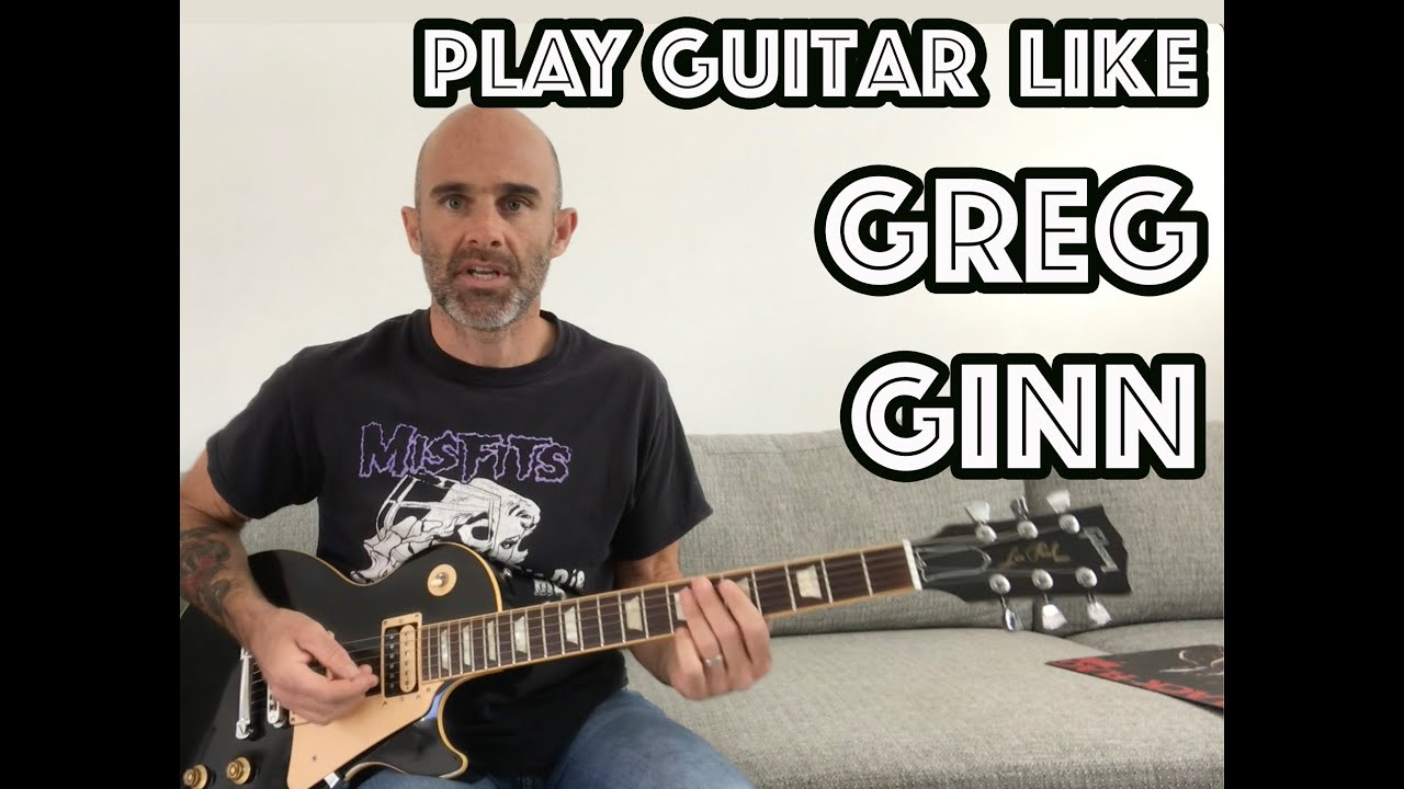 Play Guitar Like Greg Ginn/Black Flag Lesson + Tutorial