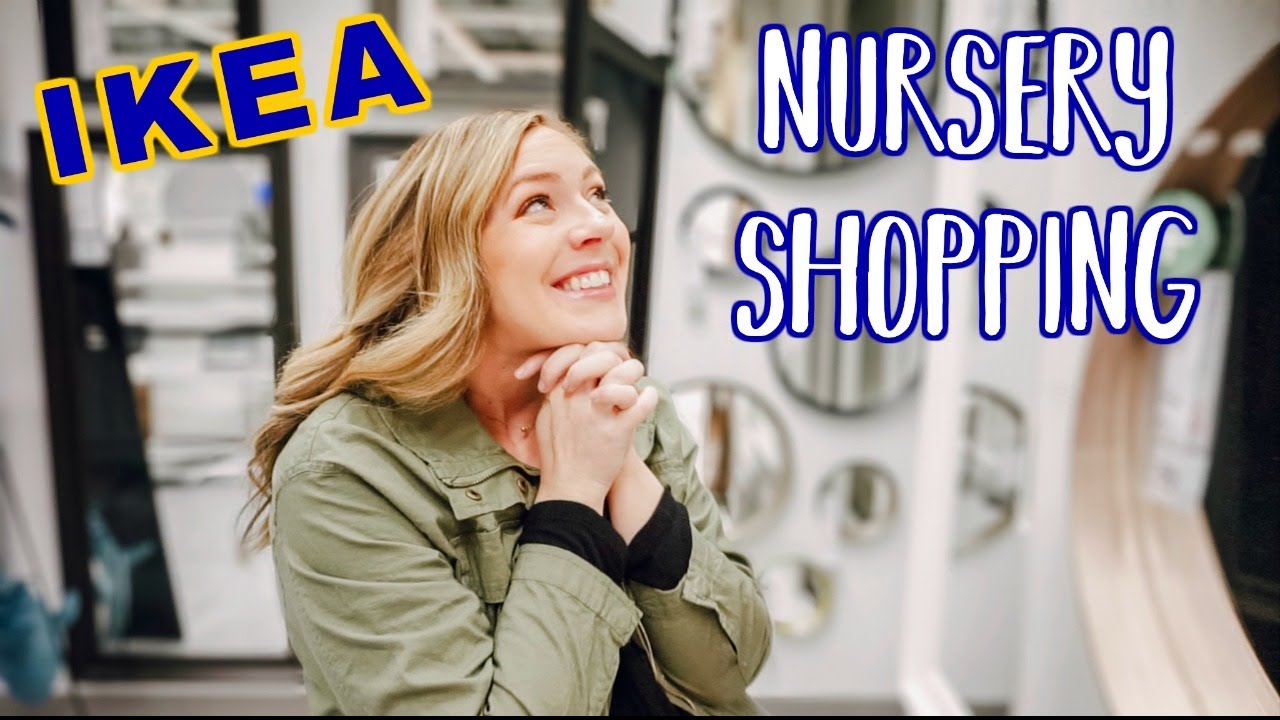 IKEA NURSERY SHOPPING | Baby Furniture and Decor