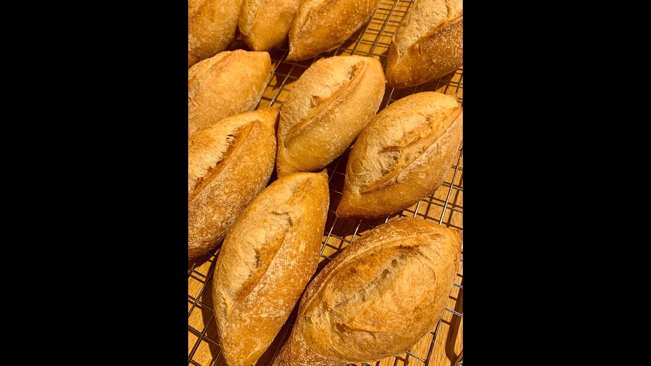 Mini baguette (Pan de pueblo)