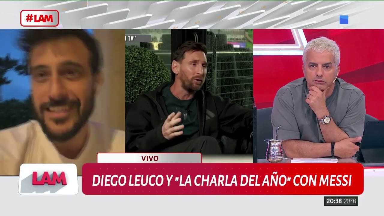 🤩 DIEGO LEUCO Y LA CHARLA DEL AÑO CON MESSI