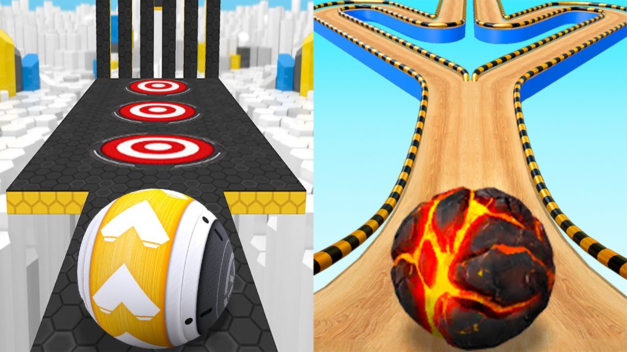 Going Balls VS GyroSphere Trials,Action Balls,Rollance Adventure Ball,Rolling Balance Ball 3D