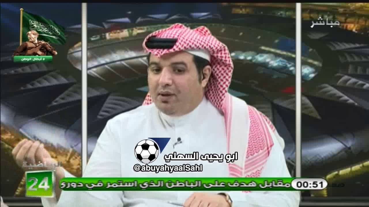 نقاش حاد فهد الهريفي وجاسم الحربي حول سامي الجابر وتدريبه لشباب