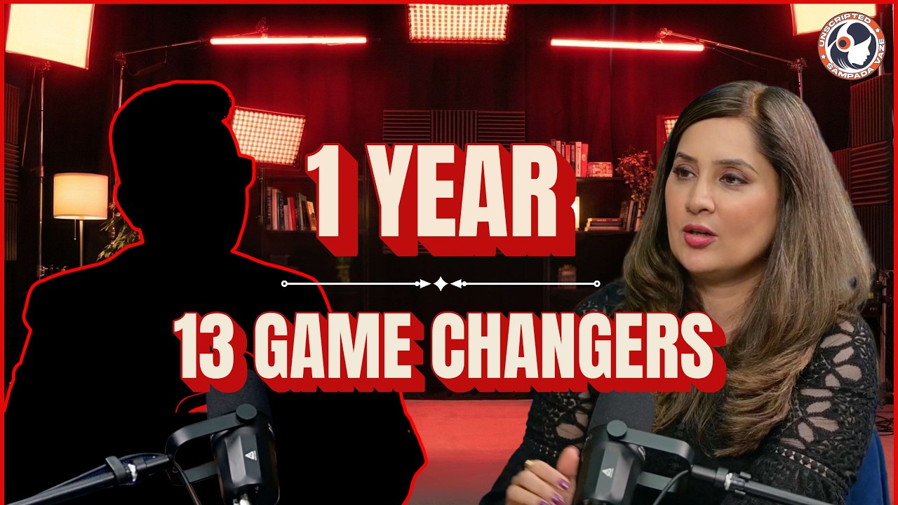 13 Conversations that changed how we think @unscriptedwithsampadavaze 