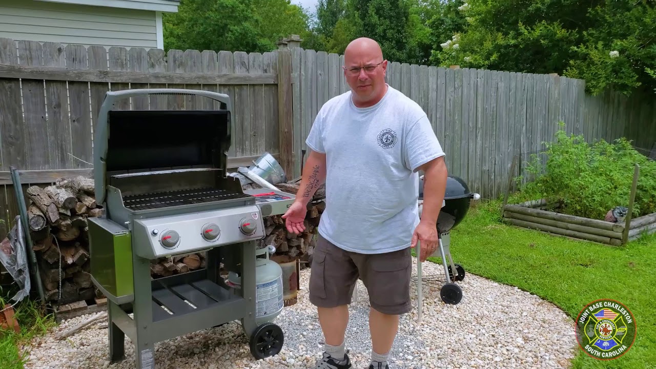 Grilling Safety with JB Charleston Fire