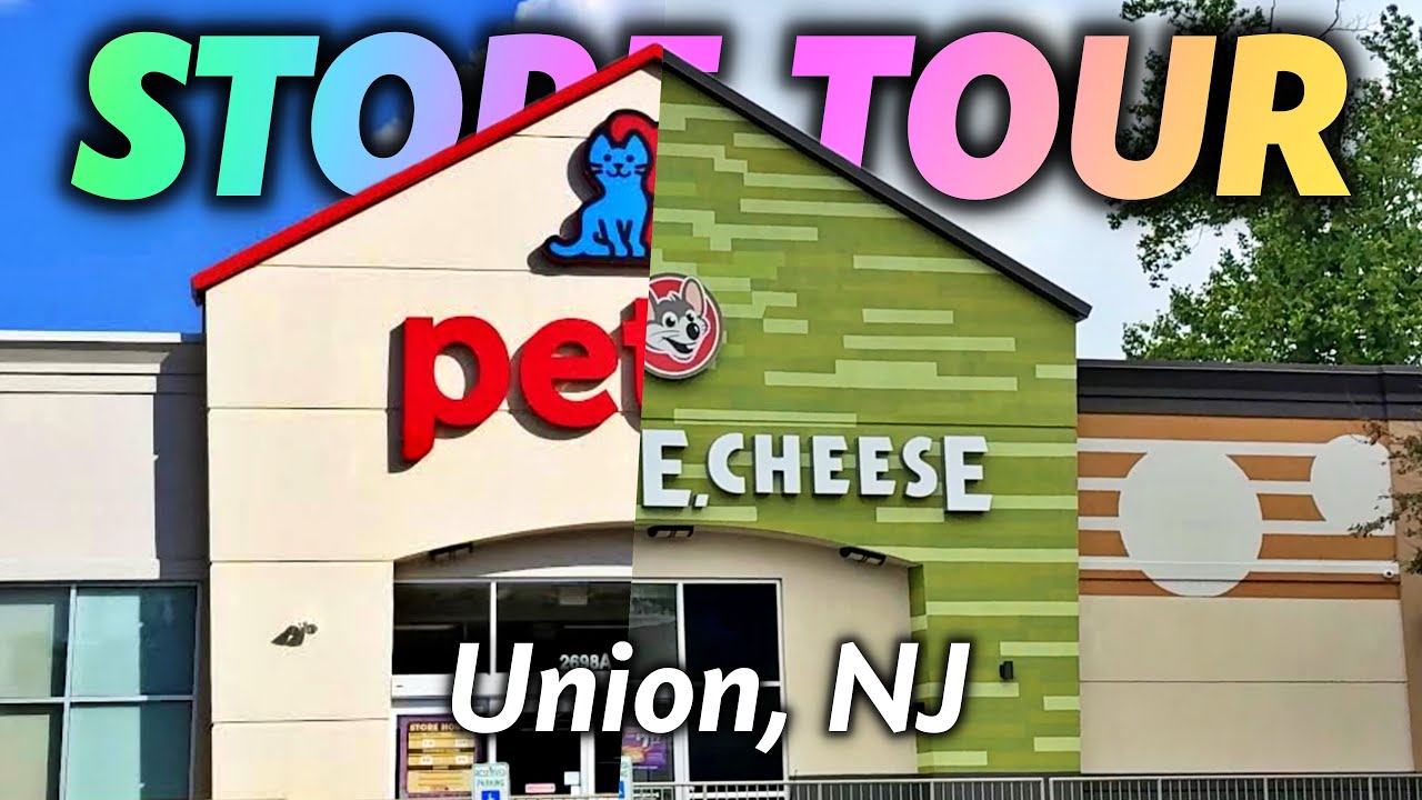 TOUR: Union, NJ Chuck E. Cheese (2.0 Build in a Former Petco!)