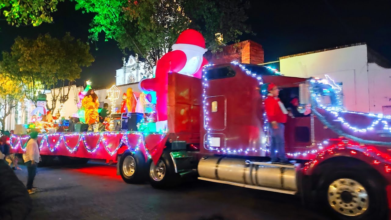 4K Desfile navideño Toluca 2022 SUSCRÍBETE UwU full 4k