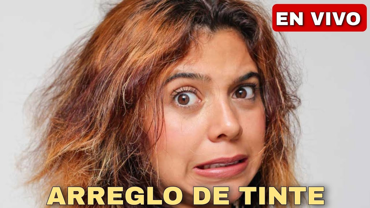 Arreglo de TINTE cabello Con Varios TONOS Tutorial EN VIVO