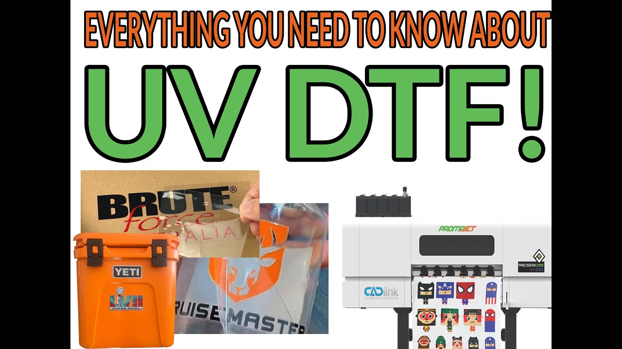 How UV DTF Transfer Printing Works where to buy UV Transfer Machine & UV Commercial Decals