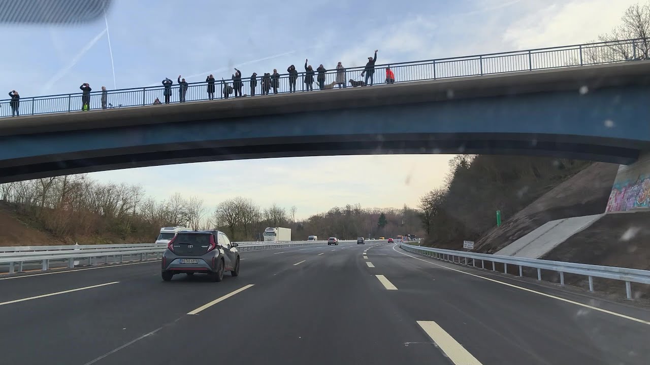 Freigabe und &Uuml;berfahrt Rahmedetalbr&uuml;cke L&uuml;denscheid