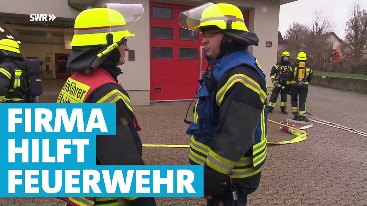 Unterstützung für die Feuerwehr