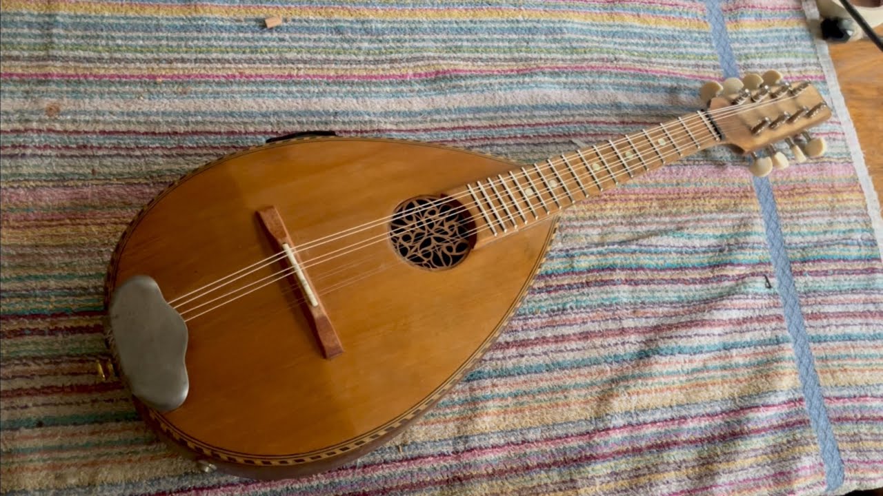 Eski mandolin onarımı 