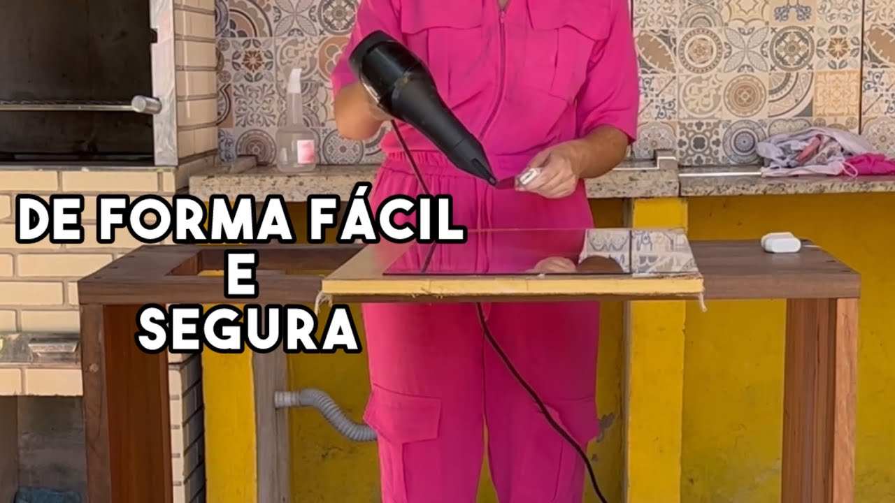 COMO REMOVER ESPELHO de PORTA de GUARDA ROUPA?