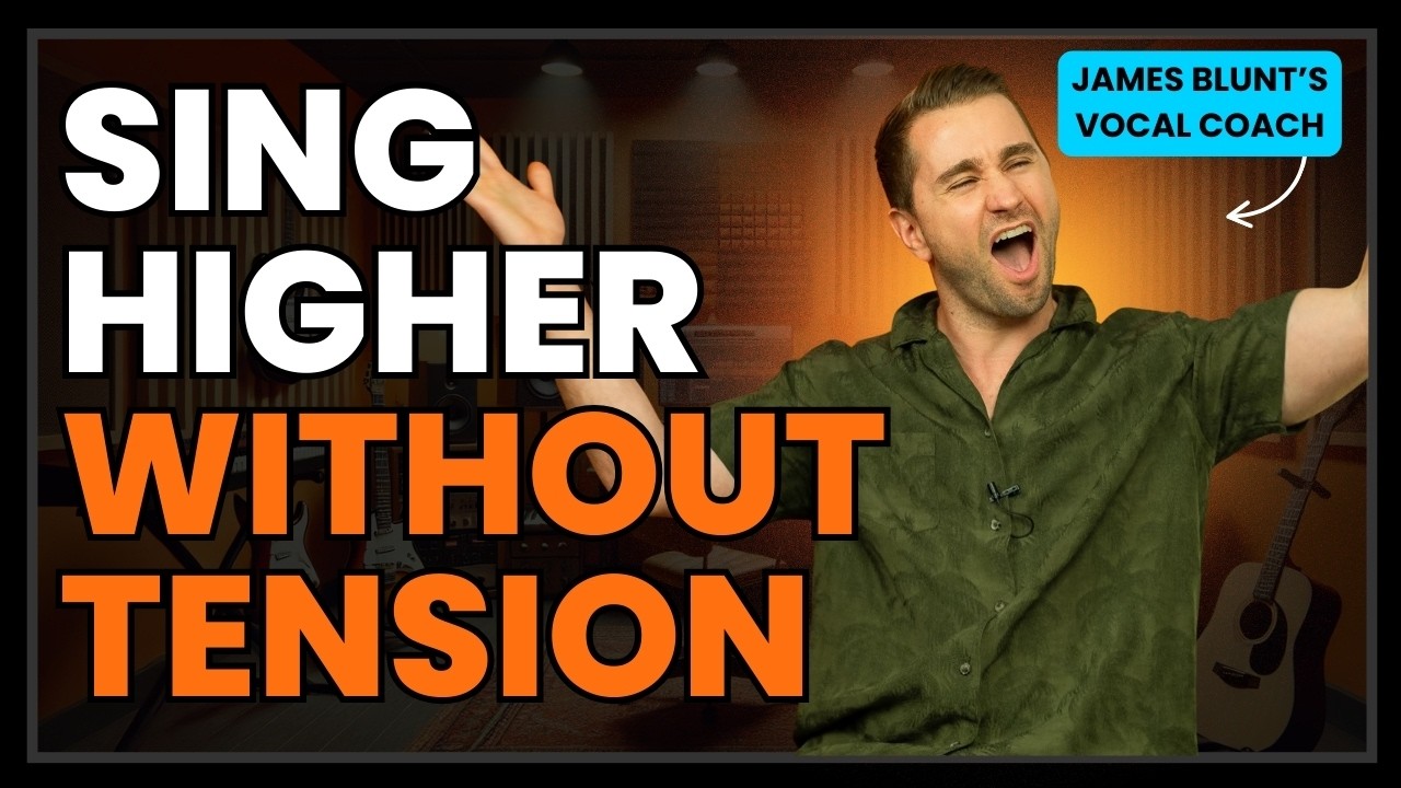 Tension | #VocalExercise to Sing Higher Without it #SingingLessons w/ #VocalCoach Jordan