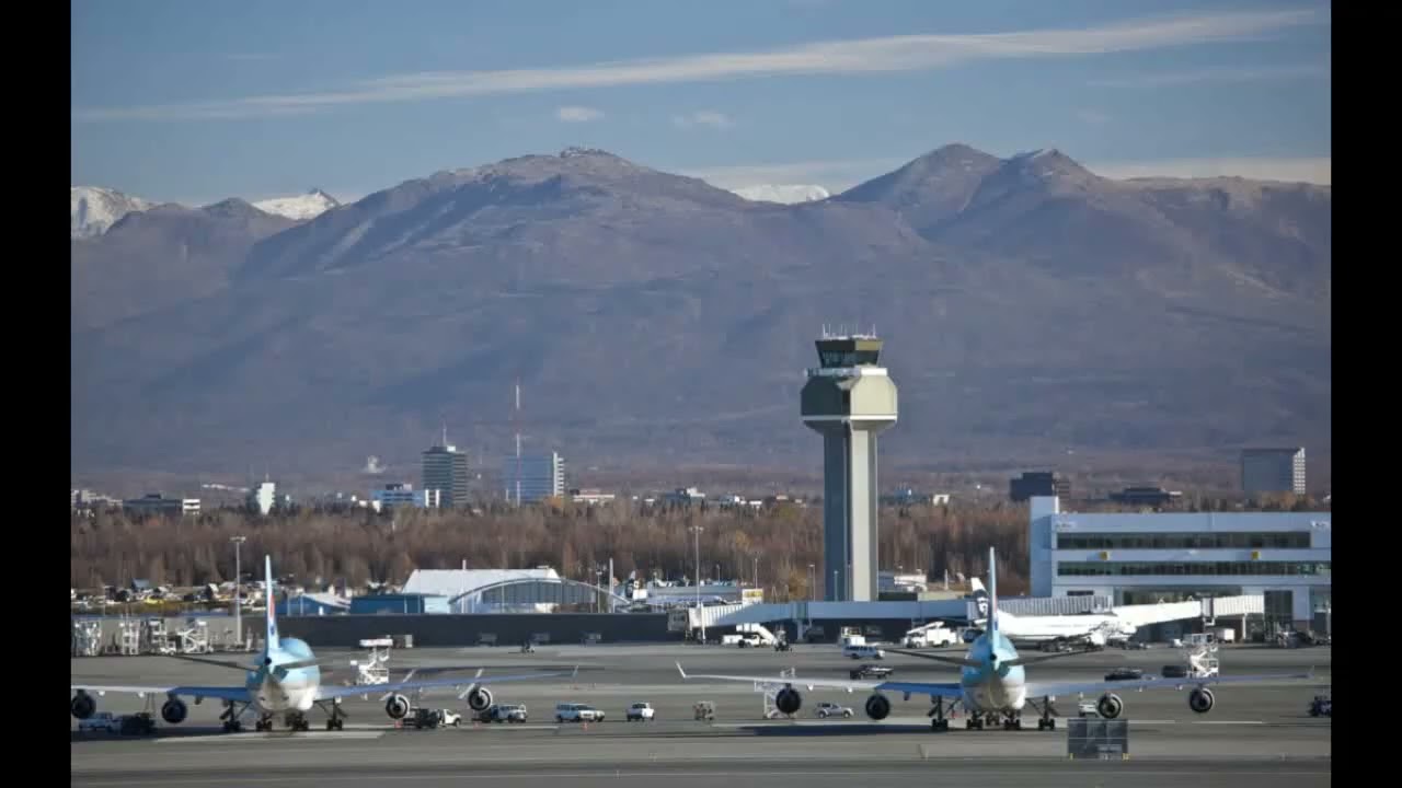 Alaska Under Frozen  Air Traffic Control [REAL ATC]
