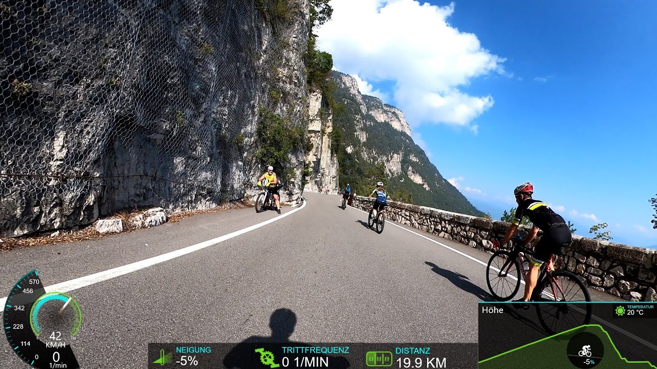 90 minute ultimate Indoor Cycling Workout Alps South Tyrol Italy Garmin 4K Video
