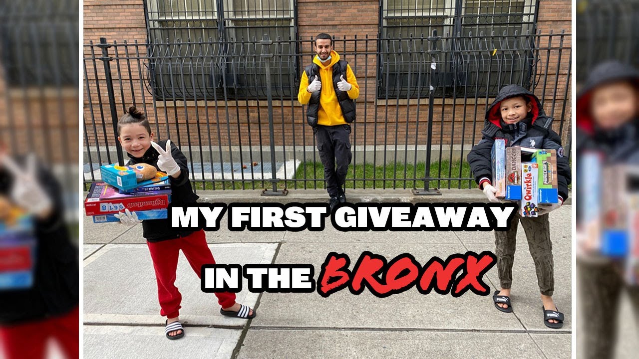 My first quarantine giveaway in the Bronx! *TIK TOK STORE