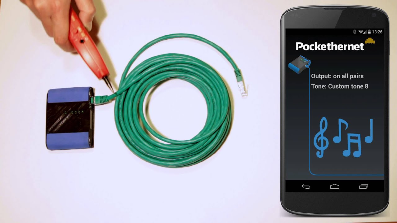 Pockethernet - The first smartphone connected Ethernet network analyzer