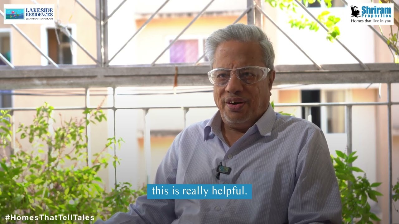 K Mahadevan's Life at Lakeside Residences | #HomesThatTellTales