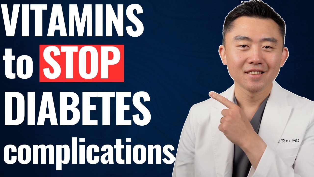 7 Vitamins to STOP Diabetic Complications Today