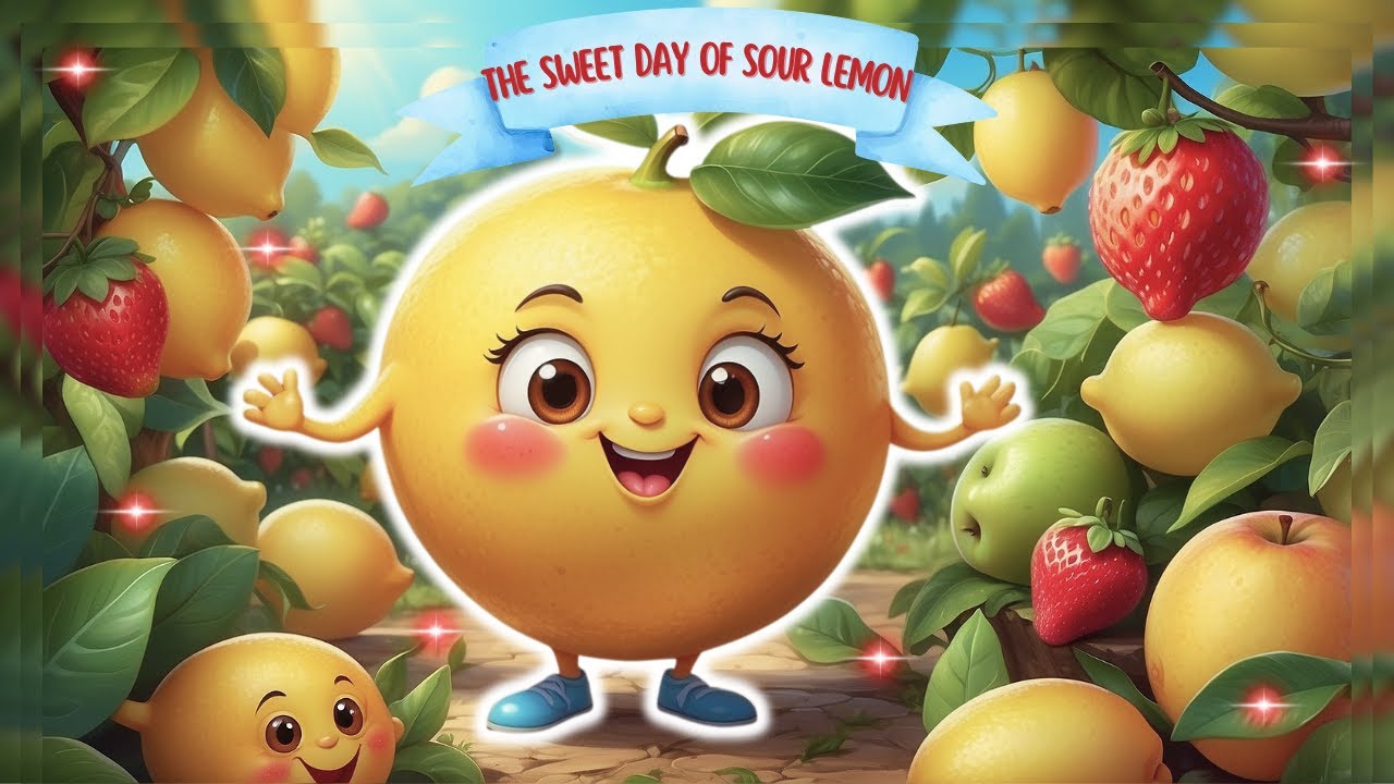 The Sweet Day of Sour Lemon/Children's stories #chill #children #story #cartoon #cute #fairy