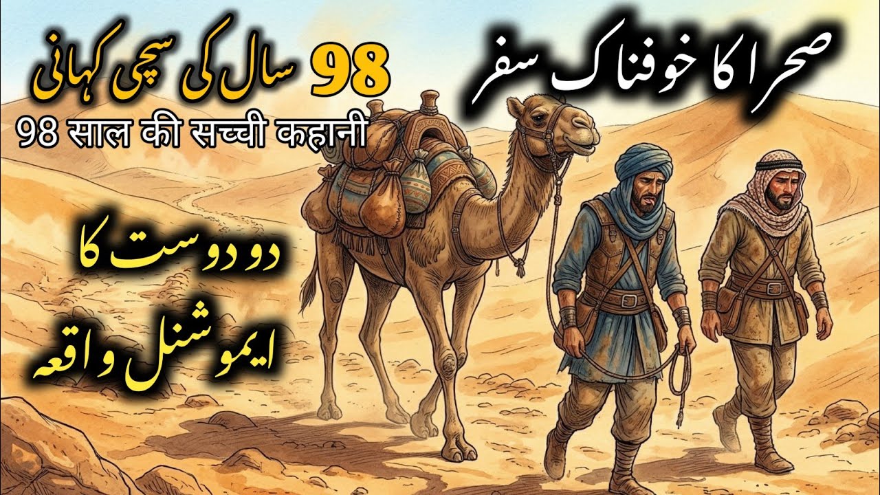 Sahra Ka Khofnak Safar Aur Do Dost | Heart Touching Urdu Story