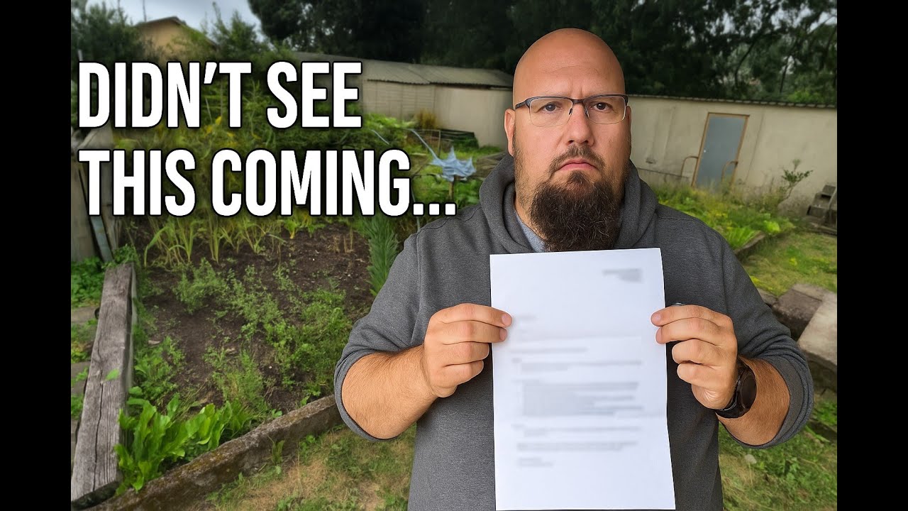 Vlog 34 - Plot trouble ... but I'm fighting back!