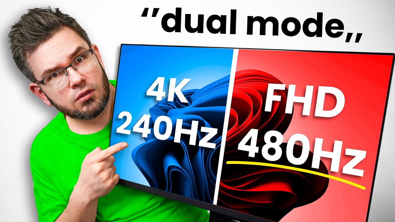 DUAL MODE TO PRZYSZŁOŚĆ W MONITORACH DO GAMINGU