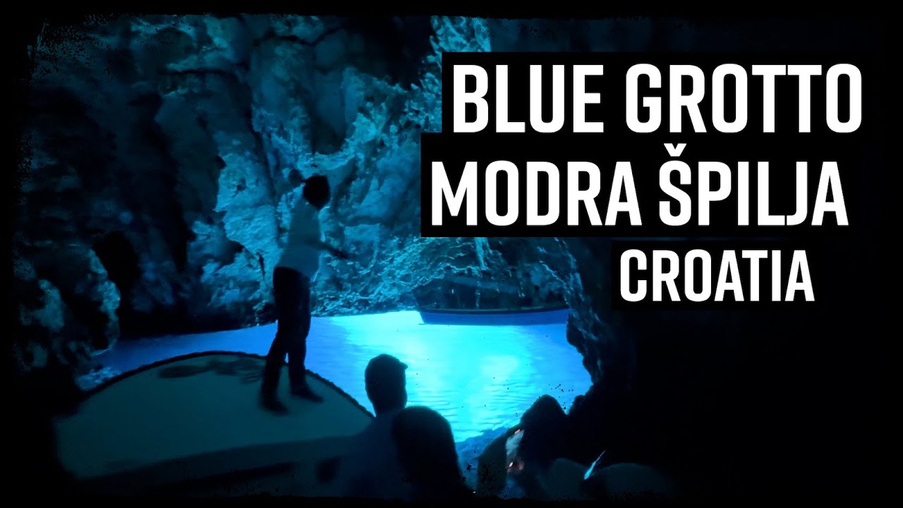 Голубой Грот (Бишево) Хорватия - Голубая пещера Модра Шпиля