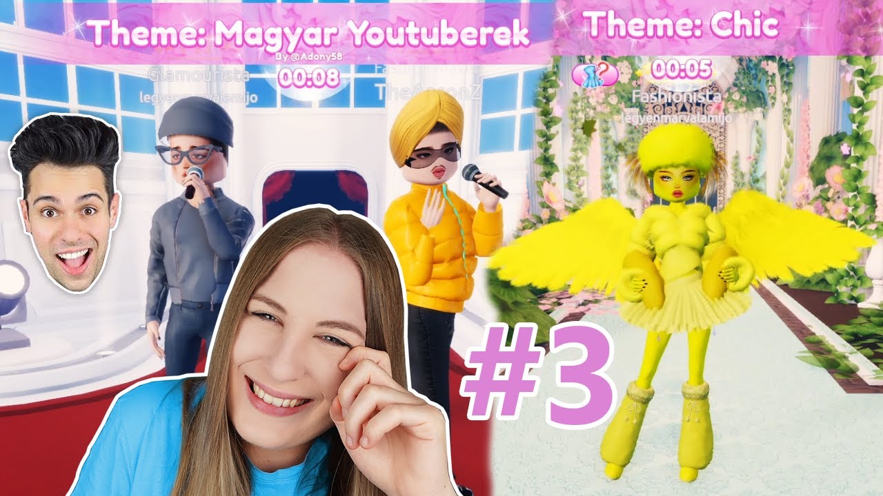 ÉN VAGYOK A LEGSZEBB CSIRKE!🐥| Dress to Impress #3