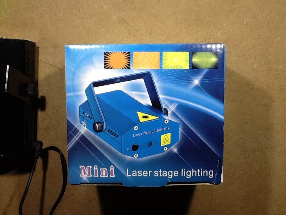 Inside a laser star effect projector and mods.