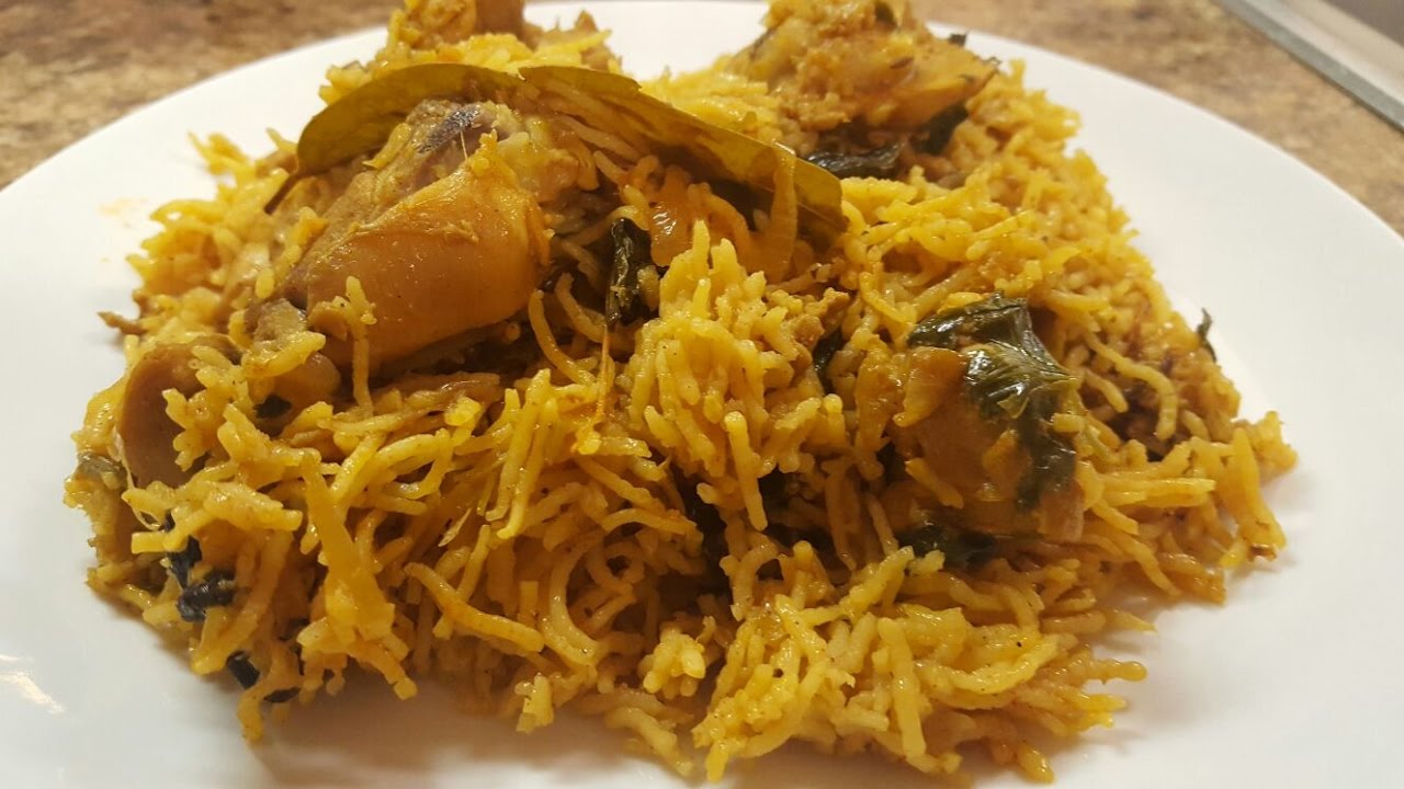 Spicy Chicken Pulao in Rice Cooker