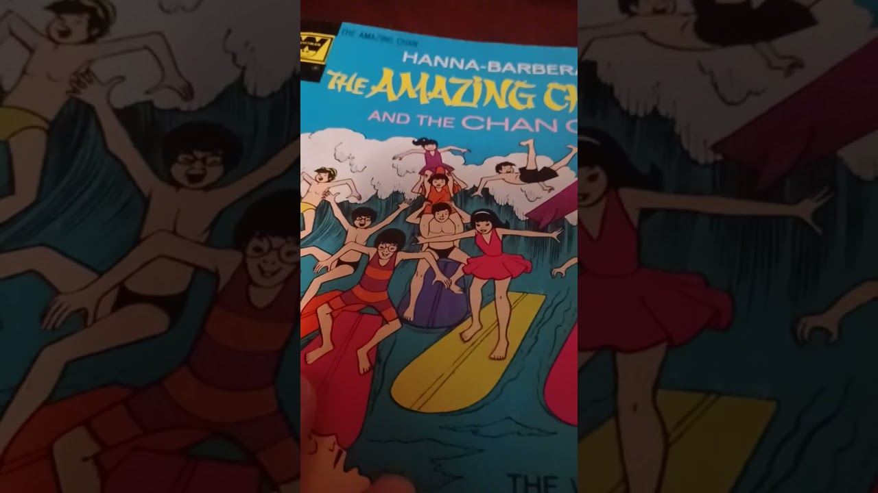 «Удивительный Чан и клан Чан» №3, издательство Whitman (Gold Key), 1973 год. Обложка и сюжет на т...