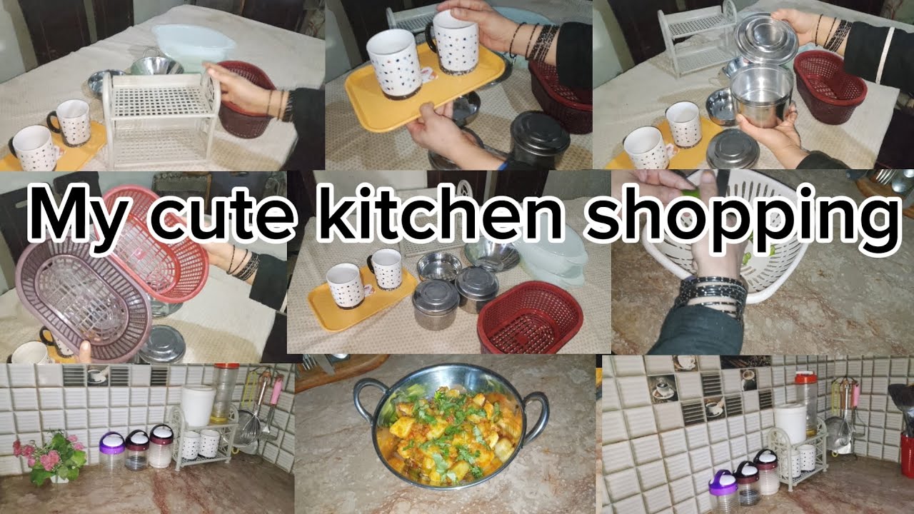 My cute kitchen shopping || jhat put Mazedaar masala aalu recipe || daily routine vlog.